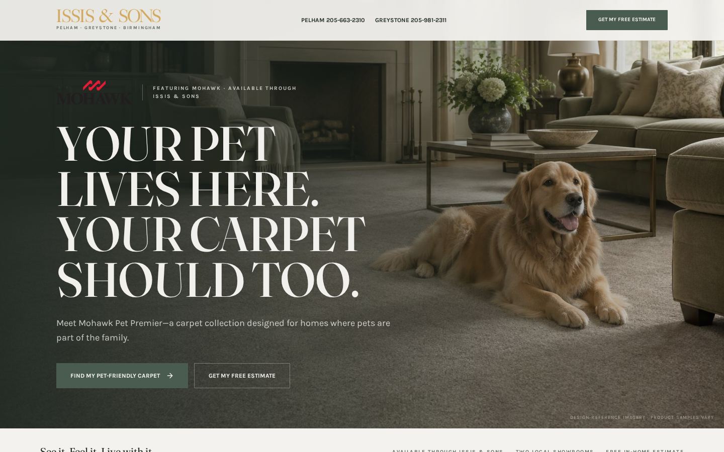 Live Mohawk Pet-Friendly Carpet page by Issis & Sons